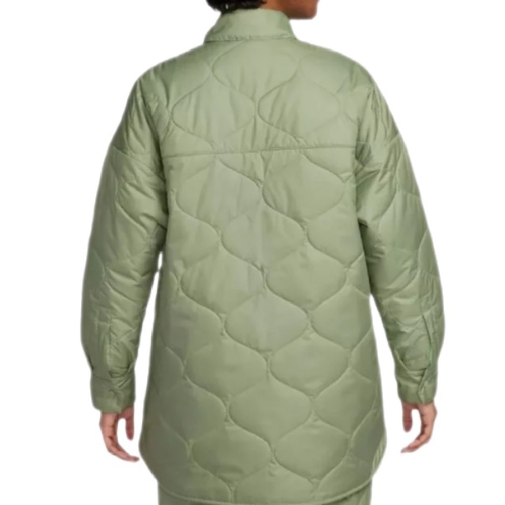 Nike Women's Sportswear Essentials Quilted Trench Coat NWT Size XS oversized - Picture 3 of 15